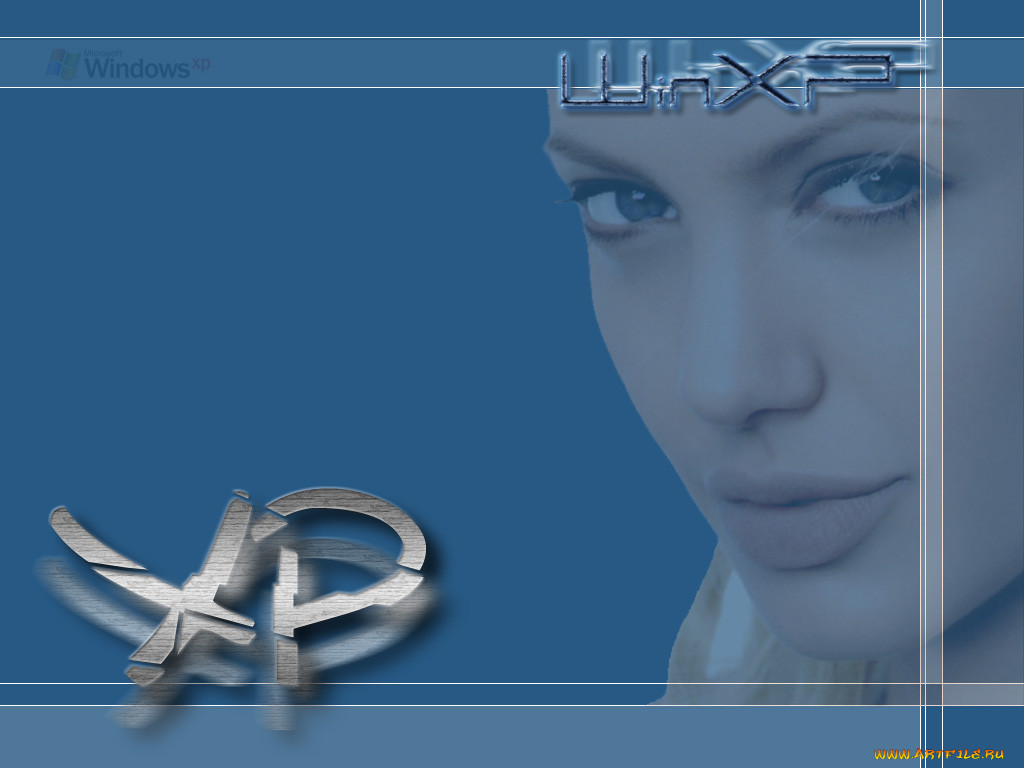 angelina, jolie, , windows, xp